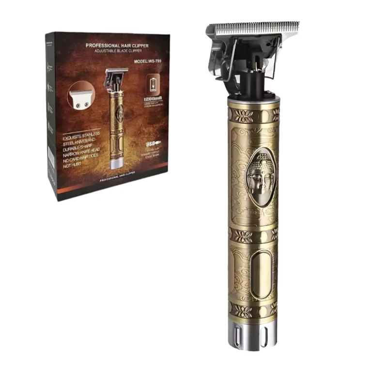 Afeitador Trimmer Dragon Metálico Profesional Recargable para Barba y Cabello