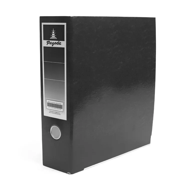 Archivador Pagoda A4 Negro Ancho