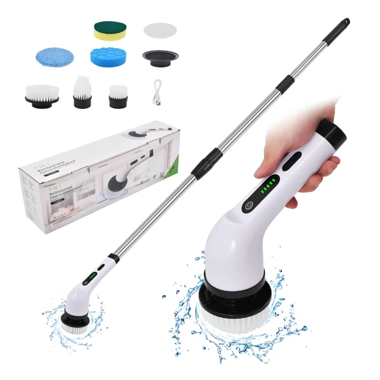 Limpiador Multifuncional 9 en 1 Recargable USB con Escobillas Intercambiables