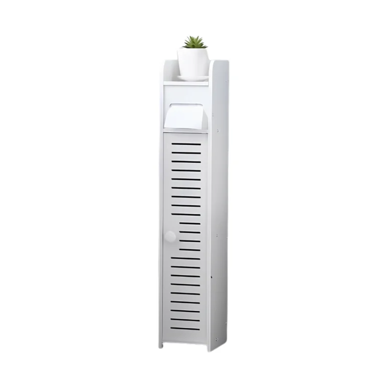 Organizador de Baรฑo Compacto Multifuncional Blanco