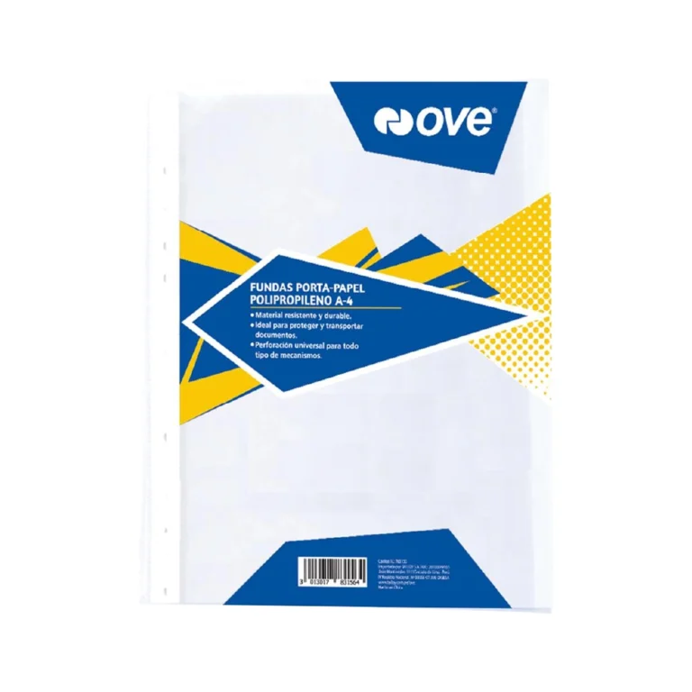 Portapapel Ove Polipropileno A4 x10
