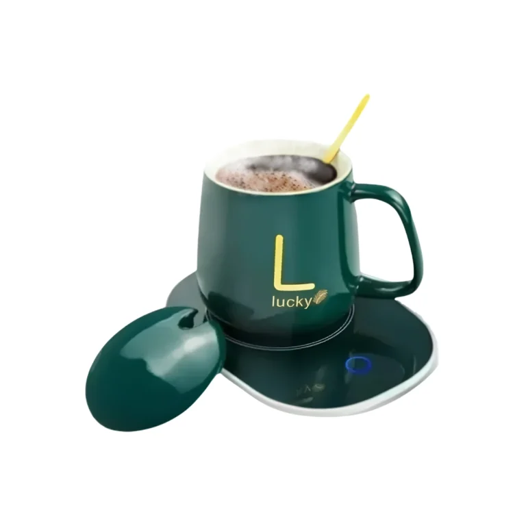 Taza Calentadora Eléctrica con Base Térmica 350ml